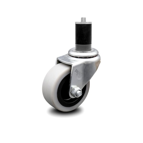 2 Inch Thermoplastic Rubber Wheel 1-5/8 Inch Expanding Stem Caster SCC